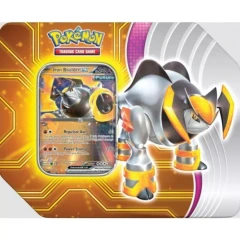 Pokemon Paradox Destinies ex Tin: Iron Boulder